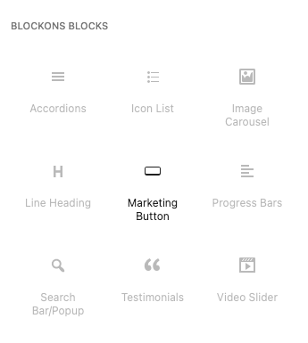 Add the marketing button from the sidebar blocks