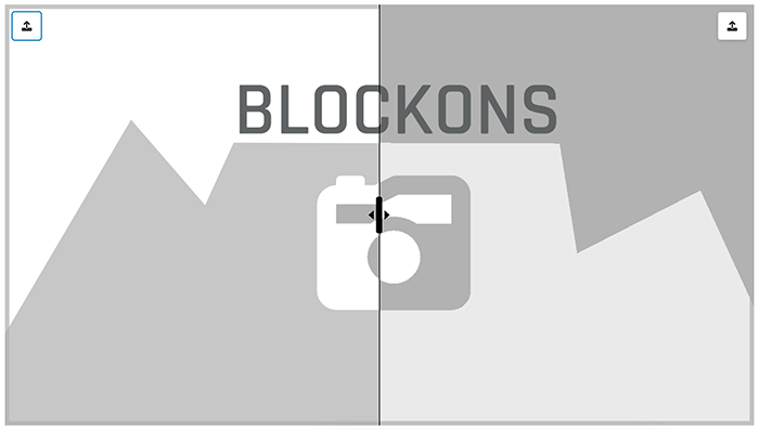 Blockons Image Comparison block