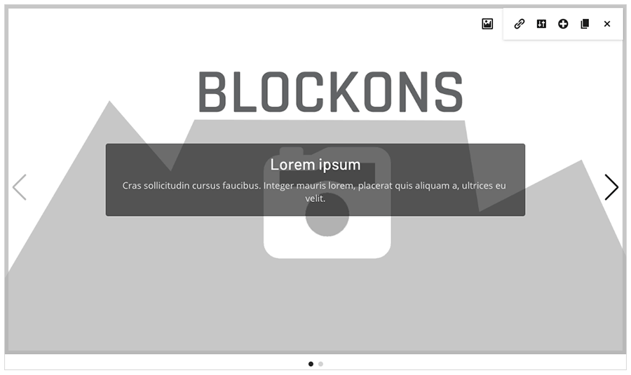 The Blockons Advanced Slider Block