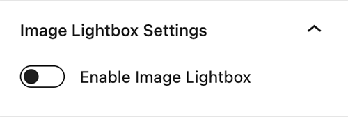 Blockons - Turn on Image Lightbox